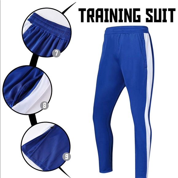 Mens Tracksuit Set Training Suits Sportswear - Picture 5 of 5